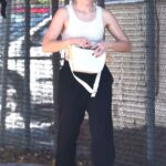 Kristen Bell in a White Top Leaves Her Workout in Los Angeles 10/04/2022