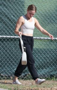 Kristen Bell in a White Top