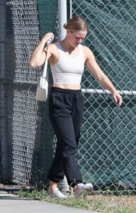 Kristen Bell in a White Top