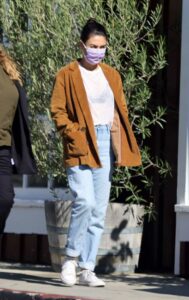 Mila Kunis in a Blue Jeans