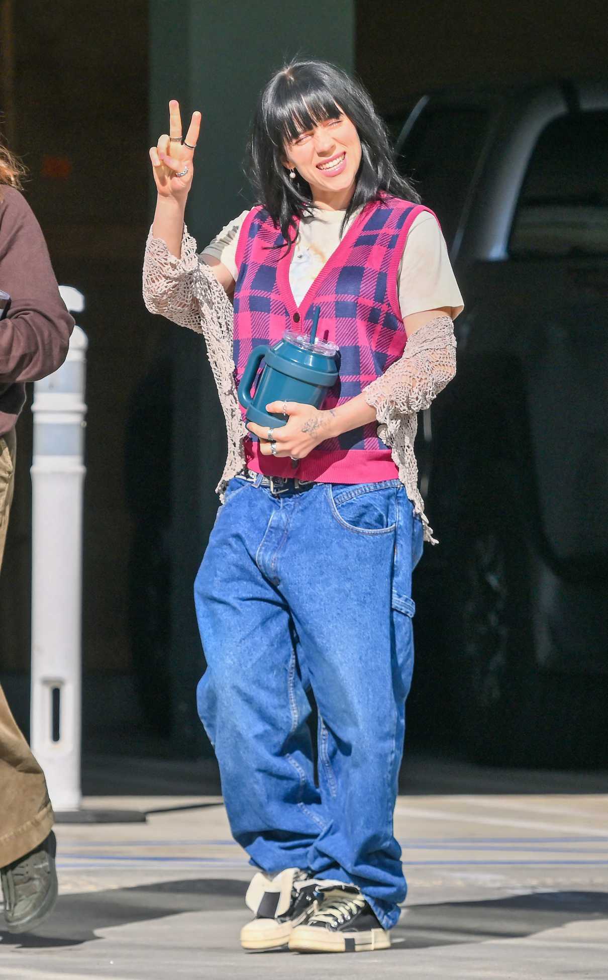 Billie Eilish in a Blue Jeans