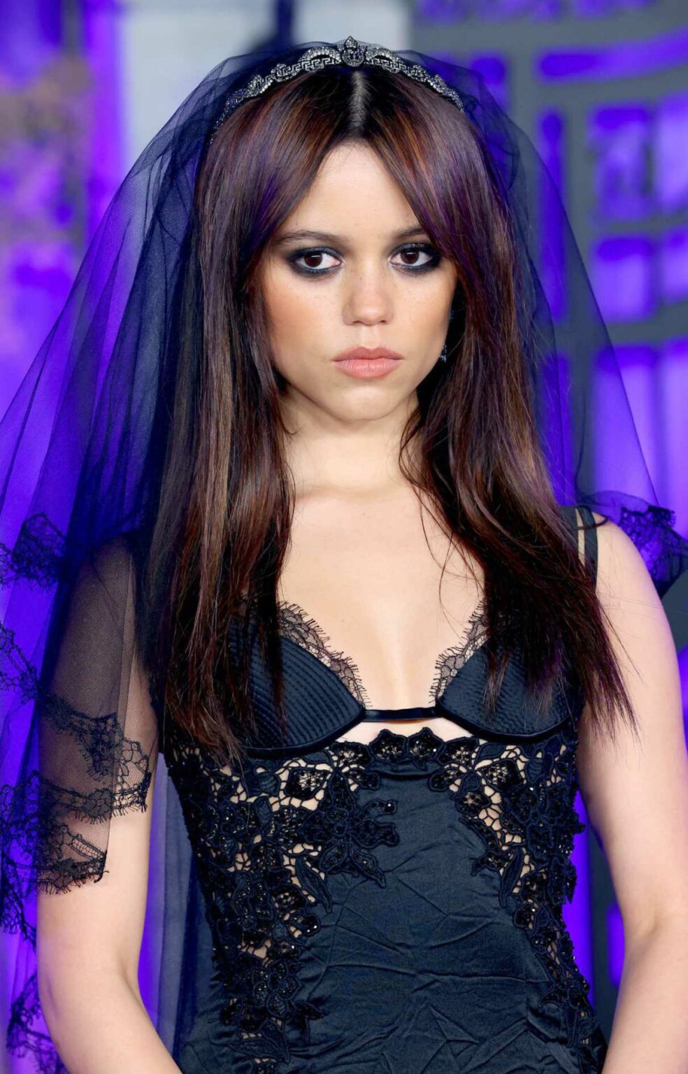 Jenna Ortega Attends the Netflix’s Wednesday World Premiere in Los