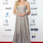 Melissa Roxburgh Attends the 50th International Emmy Awards at the New York Hilton Hotel in New York City 11/21/2022