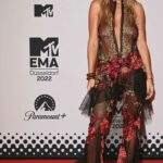 Rita Ora Attends 2022 MTV Europe Music Awards at PSD Bank Dome in Duesseldorf 11/13/2022