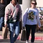 Taylor Dome in a White Sneakers Was Seen Out with Taylor Lautner in Calabasas 11/25/2022