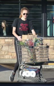 Anna Osceola in a Black Tee