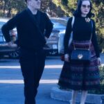 Dita Von Teese in a Black Sweater Was Seen Out with Her Boyfriend Adam Rajcevich in Los Angeles 12/24/2022