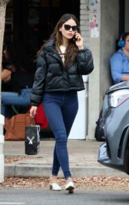 Eiza Gonzalez in a Black Jacket