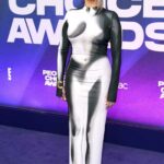 Erika Jayne Attends 2022 People’s Choice Awards at Barker Hangar in Santa Monica 12/06/2022
