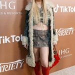 Kim Petras Attends Variety’s 2022 Hitmakers Brunch at City Market Social House in Los Angeles 12/03/2022