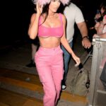 Megan Fox in a Pink Ensemble Attends 2022 Audacy Beach Music Festival in Fort Lauderdale 12/04/2022