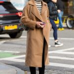 Nicky Hilton in a Beige Coat Was Seen Out in New York 12/08/2022