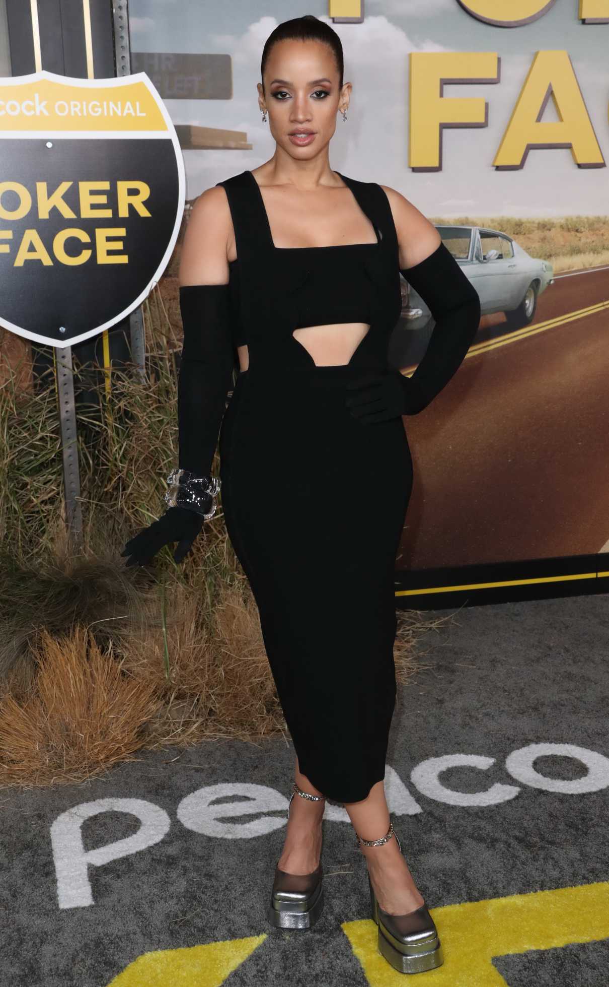 Dascha Polanco Attends Poker Face Premiere at Hollywood Legion Theater