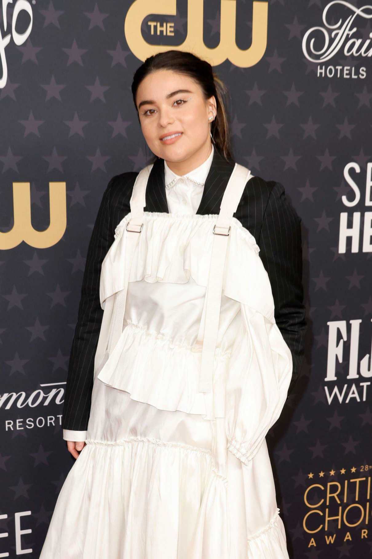 Devery Jacobs Attends the 28th Annual Critics Choice Awards in Los