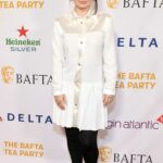 Eve Hewson Attends 2023 BAFTA Tea Party Presented by Delta Air Lines and Virgin Atlantic in Beverly Hills 01/14/2023