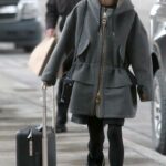 Jennifer Connelly in a Black Beanie Hat Arrives at Salt Lake City International Airport in Salt Lake City 01/23/2023