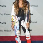 Malika Haqq Attends the Red Carpet Premiere Event for Hulu’s The 1619 Project in Los Angeles 01/26/2023