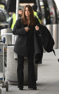 Monica Bellucci in a Black Blazer