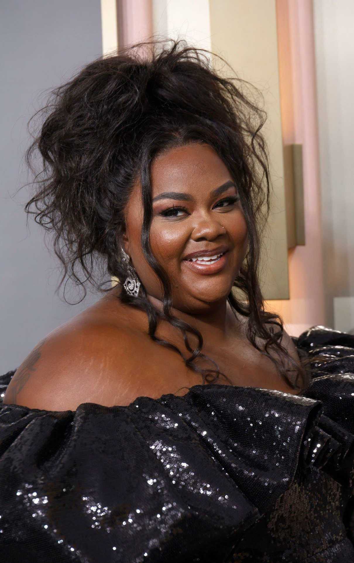 Nicole Byer Attends the 80th Annual Golden Globe Awards in Beverly