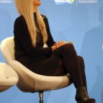 Paris Hilton Attends the Marketing Your Brand Panel Discussion During CES 2023 in Las Vegas 01/05/2023