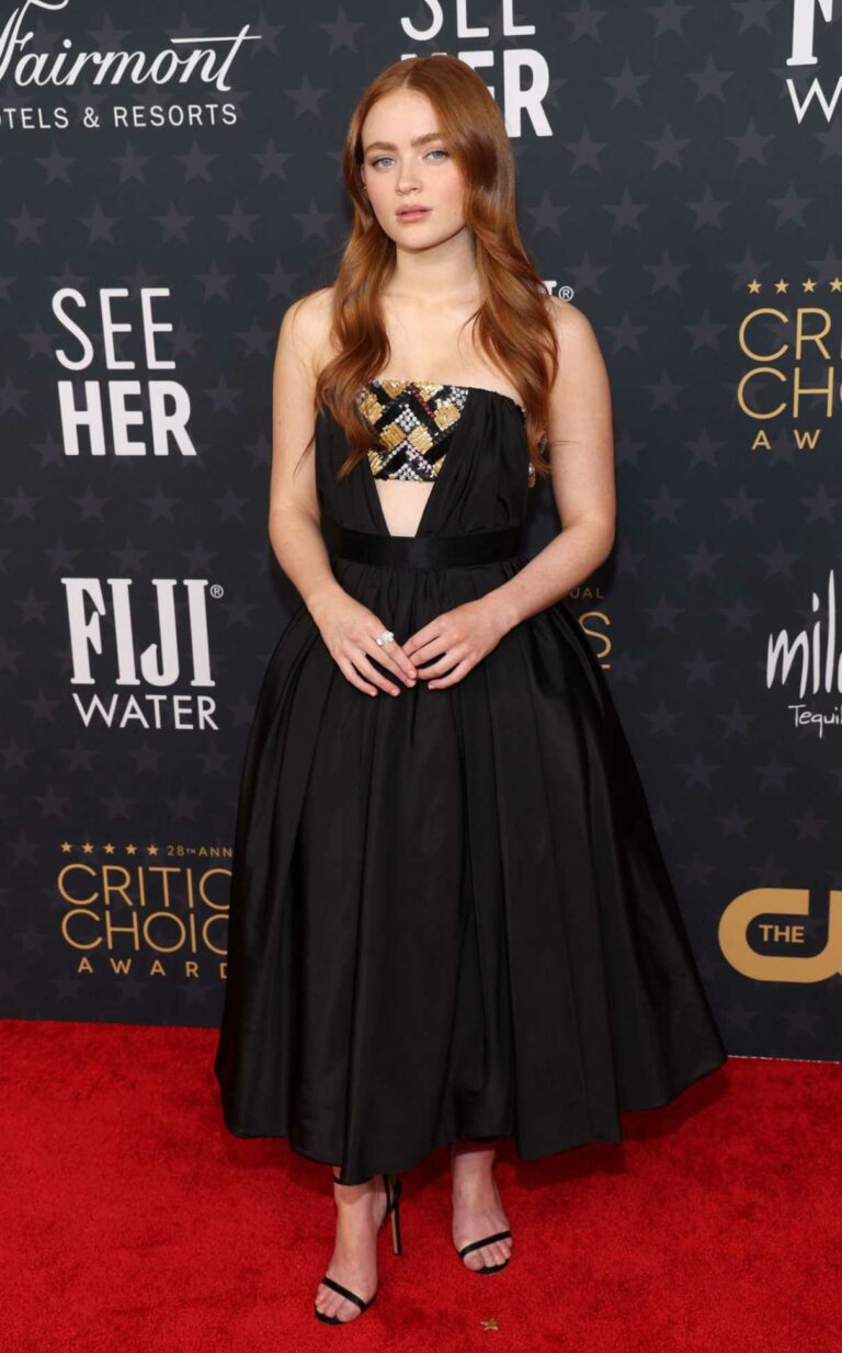 Sadie Sink Attends the 28th Annual Critics Choice Awards in Los Angeles ...