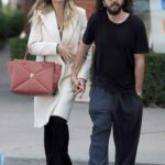 Heidi Klum in a White Coat Was Seen Out with Her Husband in Los Angeles 02/22/2023