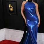 Jasmine Sanders Attends the 65th Grammy Awards at Crypto.com Arena in Los Angeles 02/05/2023
