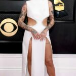 Julia Michaels Attends the 65th Grammy Awards at Crypto.com Arena in Los Angeles 02/05/2023