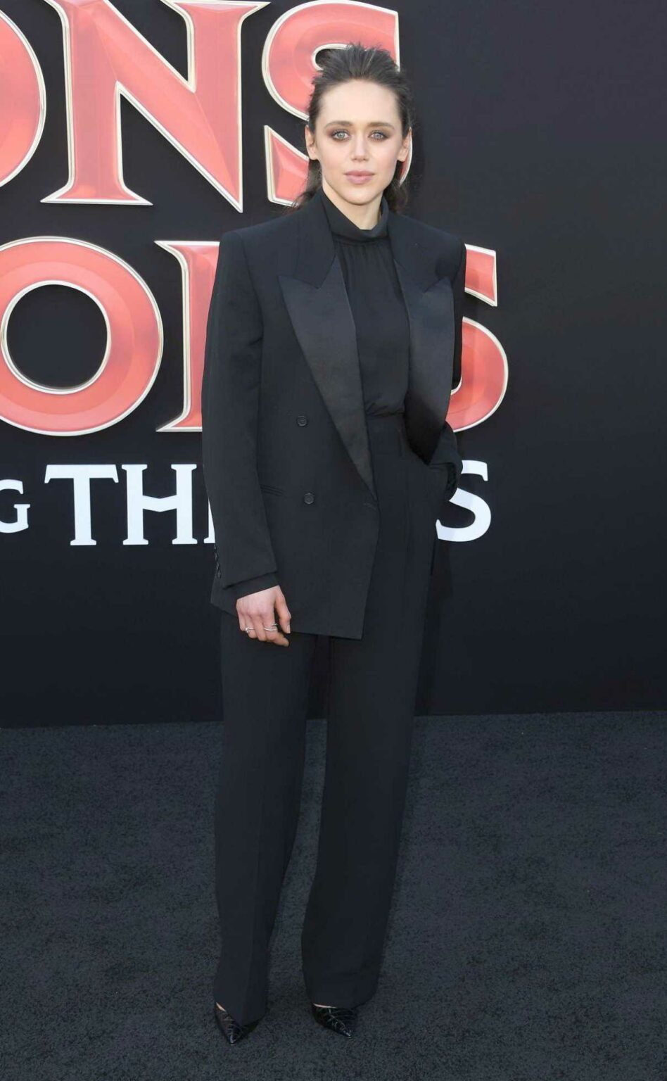 Daisy Head Attends the Dungeons and Dragons Honor Among Thieves