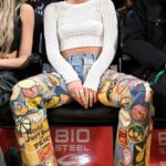 Dixie D’Amelio Attends the Oklahoma City Thunder and Los Angeles Lakers Game at Crypto.com Arena in Los Angeles 03/24/2023
