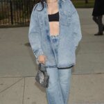 Jenna Dewan in a Denim Pantsuit Was Seen Out in New York City 03/28/2023