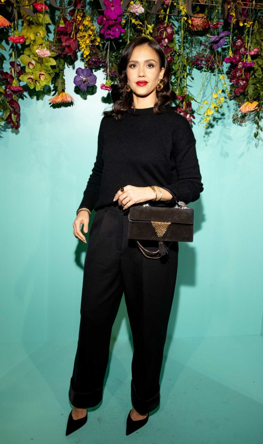 Jessica Alba Attends the Aquazzura Cocktail Party in Paris 03/06/2023-2