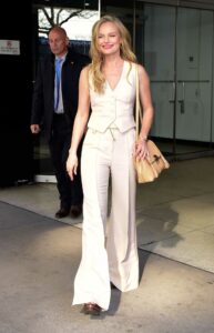 Kate Bosworth in a White Pants