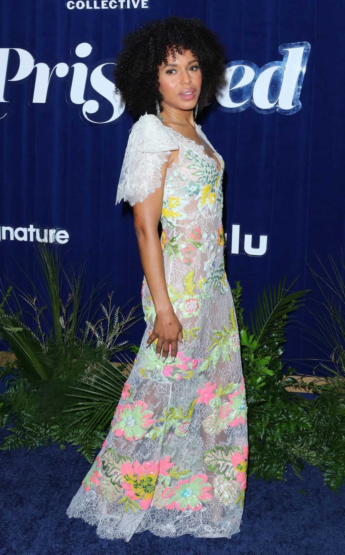 Kerry Washington Attends Hulu’s UnPrisoned Premiere at the Hollywood