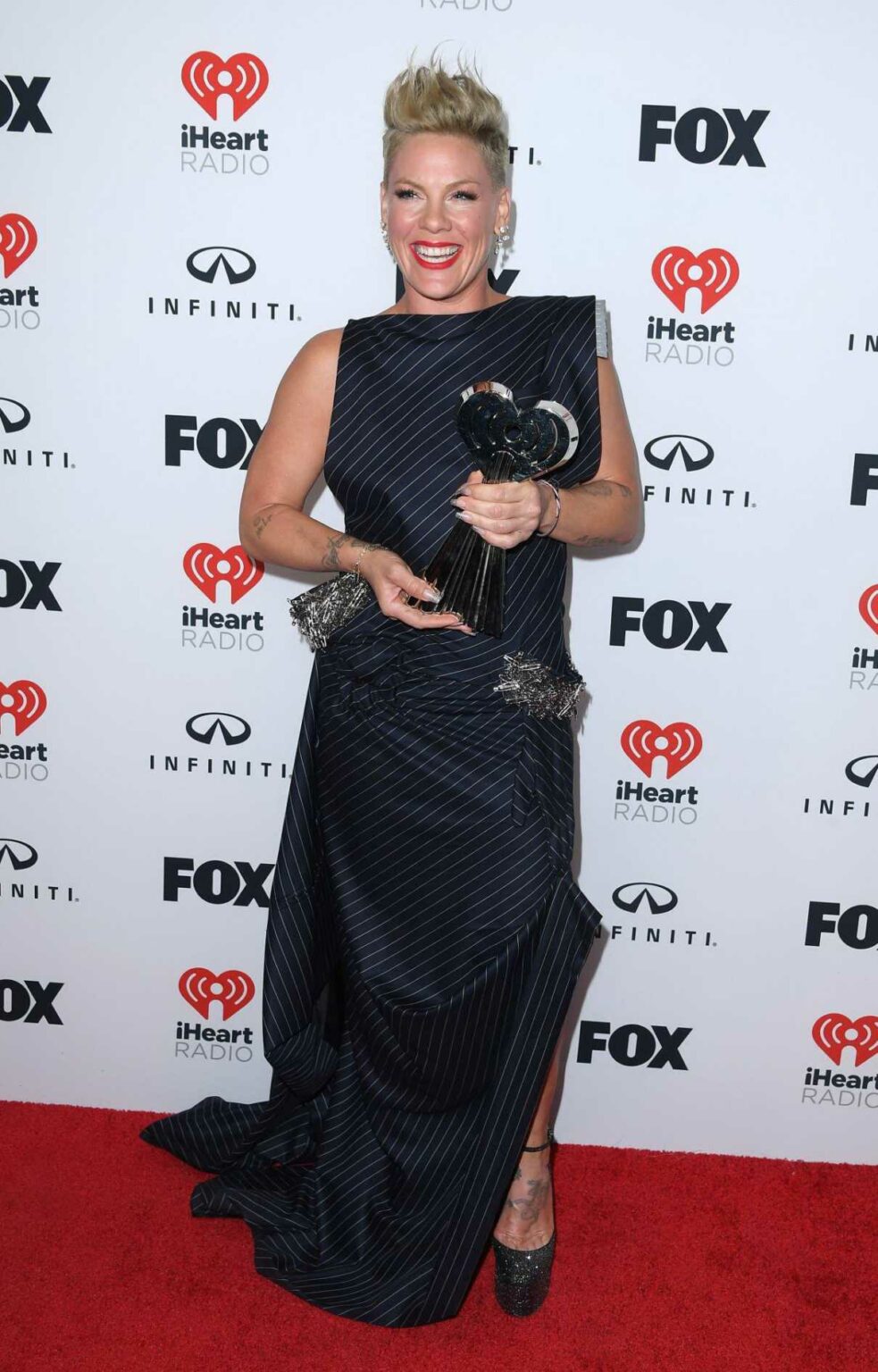 Pink Attends 2023 Iheartradio Music Awards At Dolby Theatre In Los