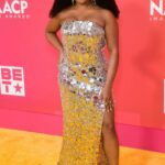 Quinta Brunson Attends the 54th NAACP Image Awards in Pasadena 02/25/2023