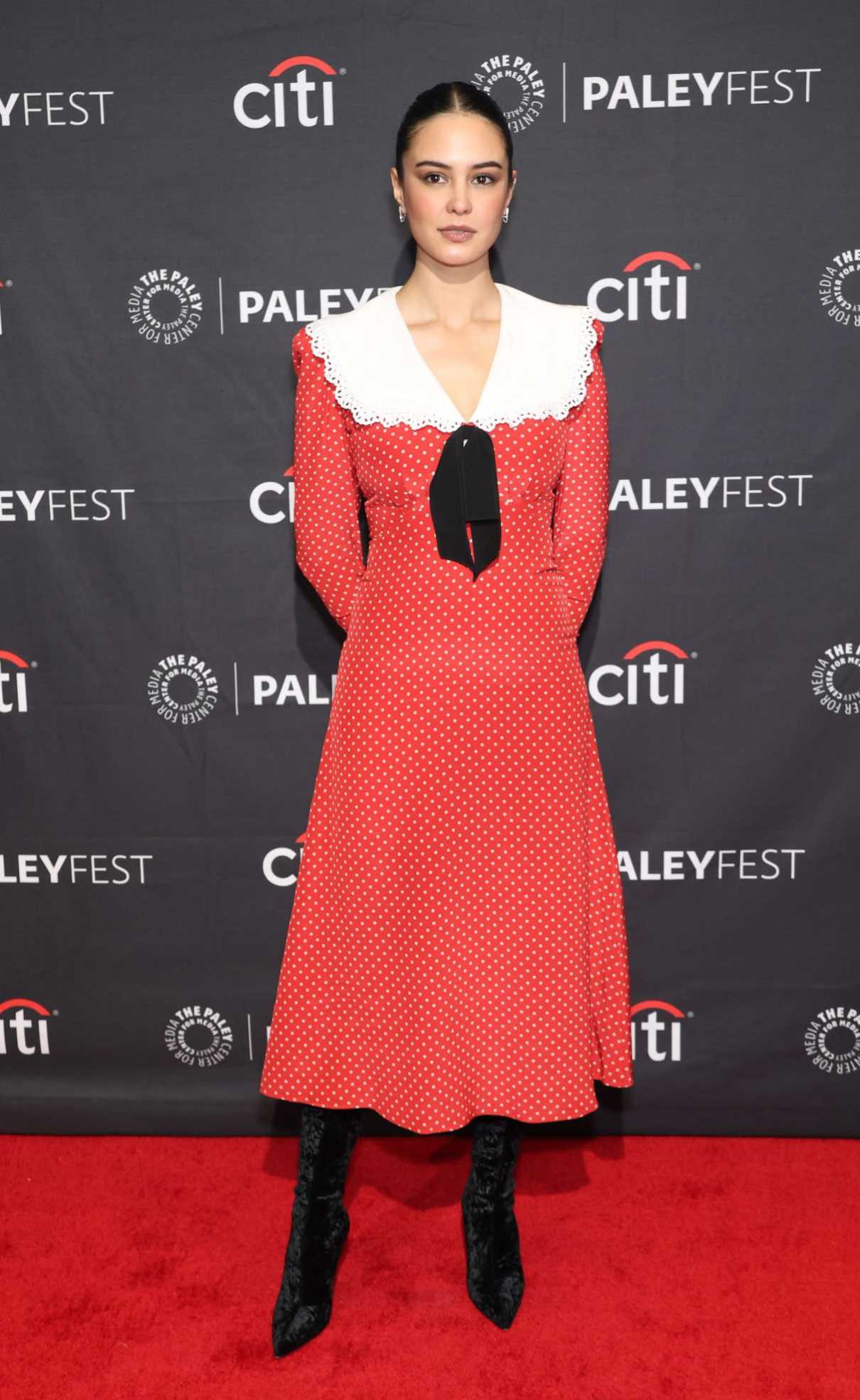 Courtney Eaton Attends Yellowjackets Premiere During 2023 PaleyFest LA ...