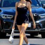 Madison Beer Shows off Her Physique while Arriving at Fred Segal in Los Angeles 04/08/2023