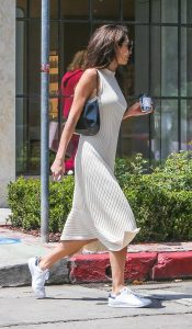 Amal Clooney in a White Dress