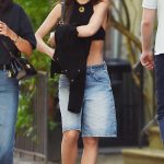 Emily Ratajkowski in a Black Top Was Seen Out in New York 05/26/2023