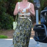 Hilary Duff in a Green Floral Skirt Was Seen Out in Los Angeles 05/18/2023