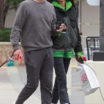 Kelly Gale in a Black Boots Picks Up Brunch with Her Fiance at Sun Life Juicery in Malibu 04/28/2023