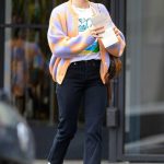 Lucy Hale in a White Sneakers Goes Shopping in Los Angeles 05/04/2023