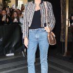 Miranda Kerr in a Blue Jeans Leaves Her Hotel in New York 05/01/2023