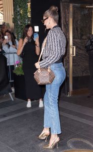 Miranda Kerr in a Blue Jeans