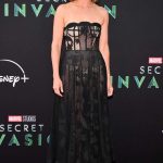 Cobie Smulders Attends the Marvel Studios Secret Invasion Screening at El Capitan Theatre in Los Angeles 06/13/2023