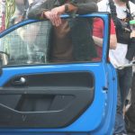 Jamie Dornan in a Black Jeans on the Set of The Tourist Season 2 in Dublin 06/13/2023