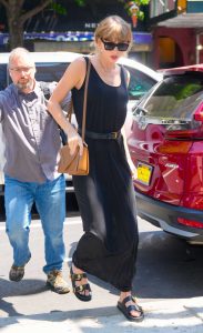 Taylor Swift in a Black Dress