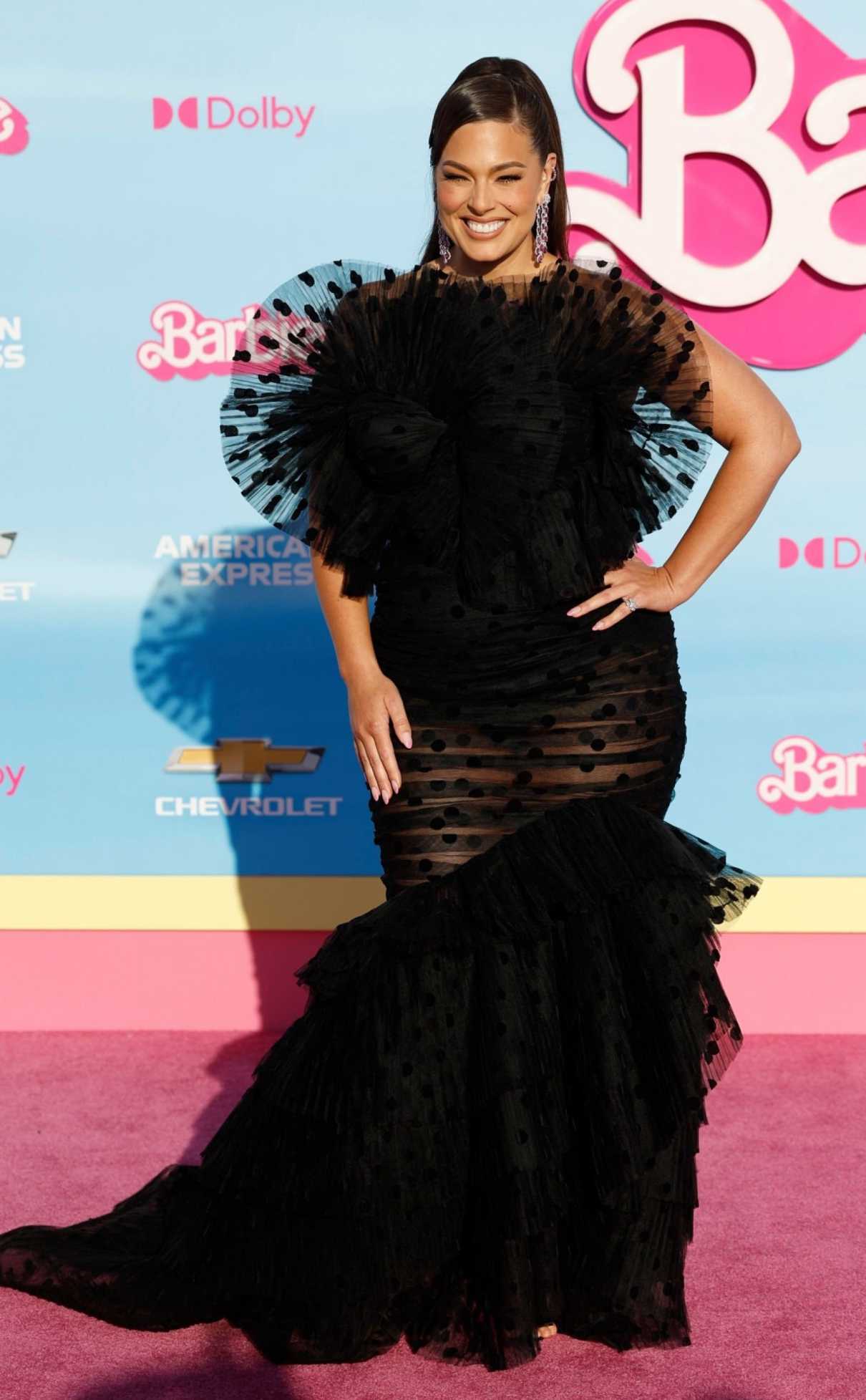 Ashley Graham Attends the Barbie Premiere in Los Angeles 07/09/2023-2 ...