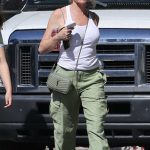 Denise Richards in a White Tank Top Was Seen Out in Malibu 07/06/2023